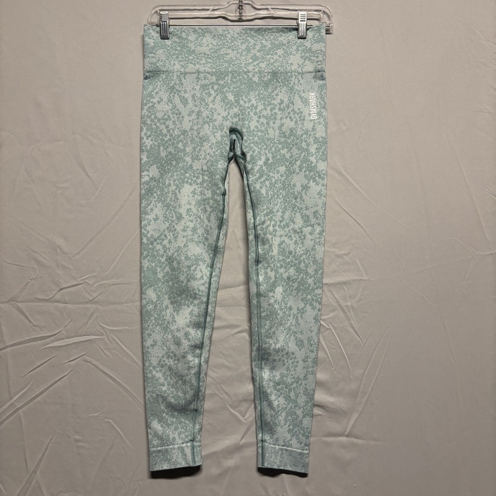 Gymshark Textured Teal Leggings
